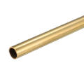 fábrica personalizada fina 1 mm 1,2 mm 0,8 mm Walll Brass Tube Tubo